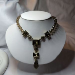 Smoke Gets In Your Eyes - Vintage 'Heidi Daus' Bronze Toned Metal Austria